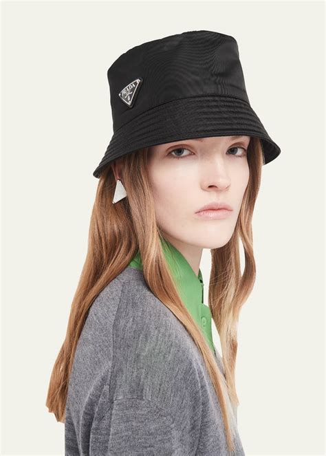 prada nylon hat|prada bucket hat on sale.